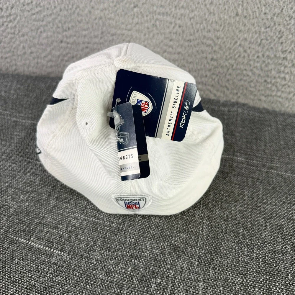 Vintage Dallas Cowboys Hat Mens OSFA NFL Reebok Authentic Sideline Cap 2007